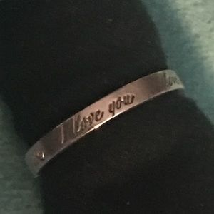 Authentic Tiffany & Co “I Love You” Ring